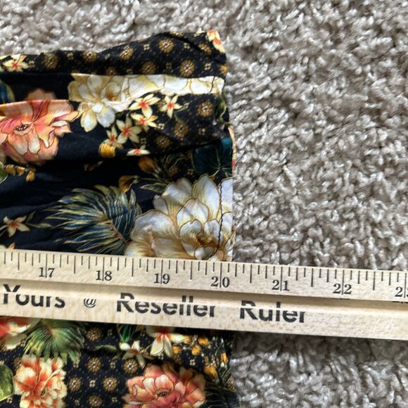 FARM Rio Siobhan Blouse size S Flare Sleeve Floral Button Top Boho Anthropologie - Picture 11 of 15